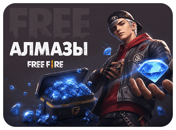 Алмазы Free Fire